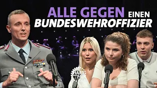 Oberstleutnant Marcel Bohnert gegen 20 Bundeswehrkritiker I Hart aber fair 360
