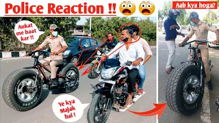 Public Reaction On Homemade Crazy Bike | @CreativeScienceOfficial