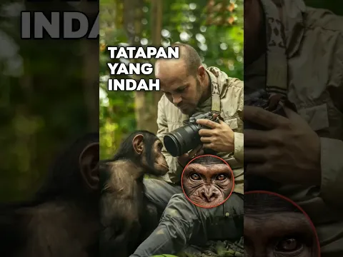 Fotografer Takjub dengan Tingkah Simpanse yang Cerdas