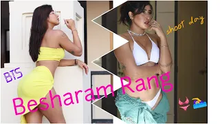 Besharam Rang Reel BTS #shortvideo