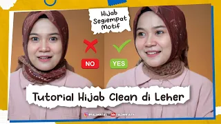 Kesalahan Memakai Hijab Segiempat Yang Bikin Tidak Rapi dan Nyekek Leher!!!