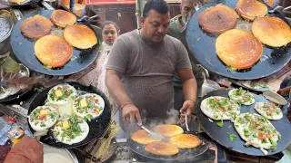 How to make Indian comfort breakfast Utappam - Indian street food