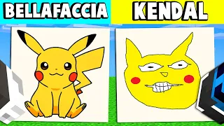 DISEGNA BENE PER VINCERE SU MINECRAFT