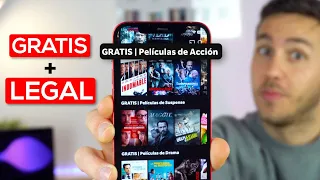 10 Apps y Webs para ver PELÍCULAS y SERIES gratis (100% LEGAL)