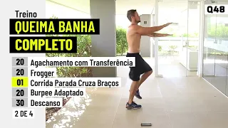 👉 Exercícios para QUEIMAR GORDURA 🔥 [ COMPLETO ] | Grupo Q48
