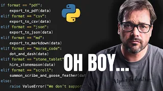 I Hate Long If-Elif Chains: This Design Pattern Solved It Once and For All