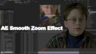 How to Create Smooth Zoom Effects in After Effects？#movie #edit #ae #film
