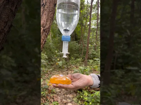SMART and idea make soap to mini and save Soap to survival #camping #outdoors #survival #skills