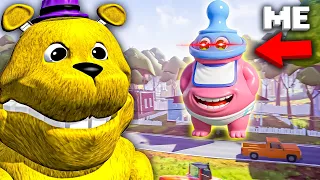 They Gave Me Fredbear's Speed... Hello Neighbor FAST Fredbear MOD