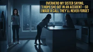 OVERHEARD MY SISTER SAYING, “I HOPE SHE GOT IN AN ACCIDENT”—SO I MADE A CALL THEY’LL NEVER FORGET