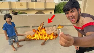 Tung Tung Sahur Ko Agg Sy Jala Diya 😰🔥| Pumpii Ka badla Layliya 😡