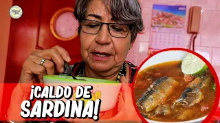 Delicioso CALDO DE SARDINA como en el pueblo