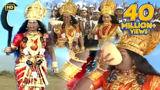 रण में कूद पड़ी महाकाली दैत्यों का किया सँहार | माँ काली और दानवो का भीषण युद्ध | देवी माँ