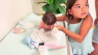 Alesia’s in person Adoption Experience - DreamShyre Nursery - Full Body Silicone Doll -Doll Adoption