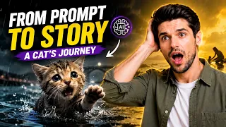 From Prompt to Story: AI Creates a Cat’s Journey