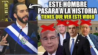ATENCIÓN ABINADER: NAYIB BUKELE LIMPIÓ SU PAÍS DE LA DELINCUENCIA Y AHORA VA POR LOS CORRUPTOS!!!