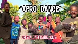 Dance on Afro beat by cheeza african dance kids