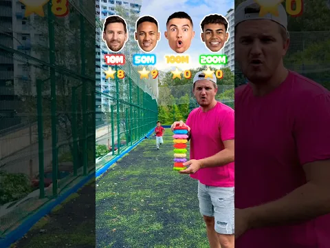 Messi Neymar Ronaldo Yamal ⚽️ WHO IS FASTER?