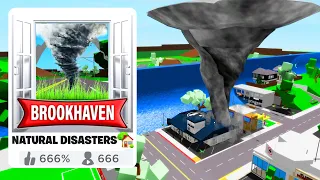 I Created Brookhaven From Natural Disasters!