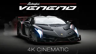 BATMAN'S NEW RIDE?! The Only Lamborghini Veneno with Fully Exposed Carbon Fibre (4K Cinematic)