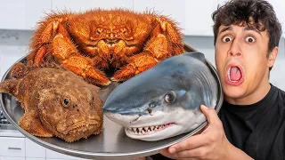 I Cooked Every Exotic Ocean Animal! 