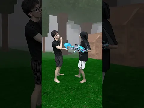 Cute Bacon Play With Toxic Player #2tolo #roblox #99nightintheforest