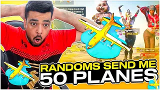 RANDOM GUY SENDS ME 50 PLANES POPULARITY - PUBG MOBILE - FM RADIO GAMING