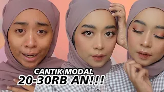 Makeup anti bokek! Makeup terlihat mahal, padahal cuman 20ribu an!