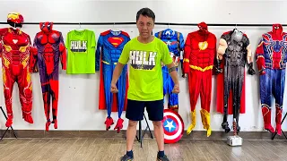 I Become Superheroes || GreenHero vs