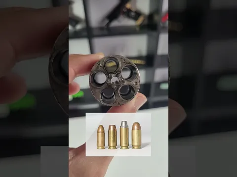 Ich schieße mit meinem cal. 38 S&W Revolver auf einen Autoreifen! #shorts