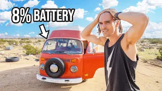 I’m Crossing The U.S In My DIY Tesla Van - Day 2