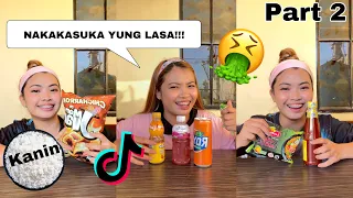 TRYING TIKTOK WEIRD FOOD COMBINATIONS (Part 2) | Behind the scenes | Lennie Enverga