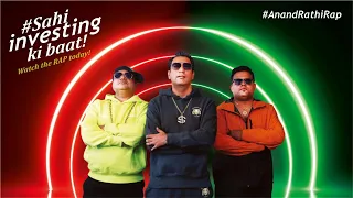 It's quirky, It's fun and it makes you sing. Presenting #AnandRathiRap "Sahi Investing ki Baat"