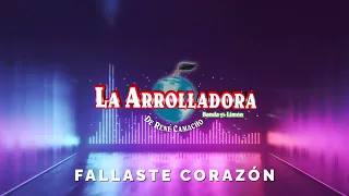 La Arrolladora Banda El Limón De René Camacho - Fallaste Corazón (Visualizer)