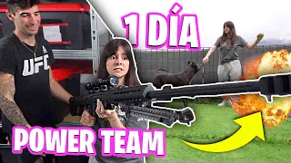 PRIMER DÍA EN EL POWER TEAM ! * MAKI ME ENSEÑA SU COLECCIÓN DE 4RMAS @Gigiis