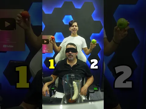 تحدي الخلاط مع ابوي 😎🔥