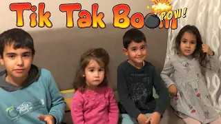 Umut Aras Ayaz Arya ve Hazal Ada Tik Tak Bom Oynadı Çok Eğlendik | Kuzenler ile Çok Eğlenceli Oyun