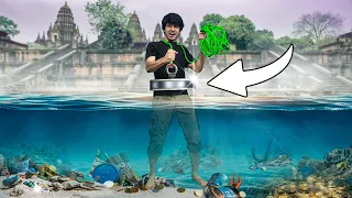 Hunting Treasure Inside River Using SUPER MAGNET