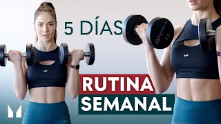 Mejor Rutina de GIMNASIO de 5 Días ¡Para Mujeres!