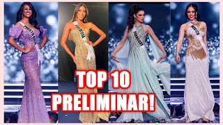 MI TOP 10 MISS UNIVERSO DESPUÉS DE LA PRELIMINAR 2021👑 **PREDICCIONES**