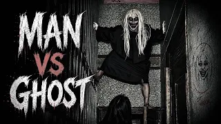 MAN vs GHOST: He Didn't Run! ( Horror Comedy )