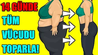 14 GÜNDE TÜM VÜCUDU TOPARLA!!! TÜM VÜCUT SARKIKLARI GİDEREN ETKİLİ EGZERSİZ PROGRAMI
