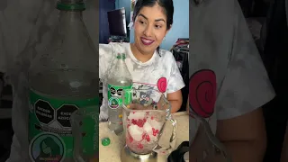 Como hacer icee  de cereza 🍒casero