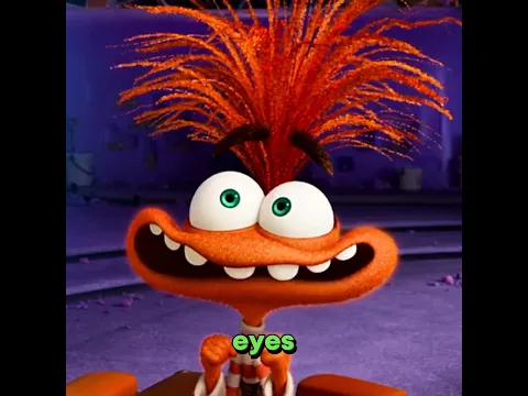 WHY Anxiety's Eye Color is GREEN in INSIDE OUT 2?... #shorts