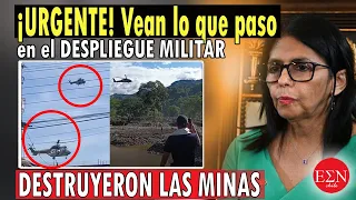 ¡URGENTE! En VENEZUELA el RÉGIMEN desplegó MILITARES EN LAS MINAS de ORO en el ESTADO BOLIVAR