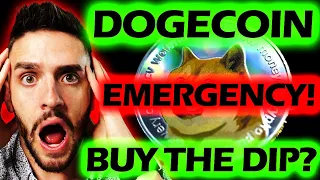 DOGECOIN EMERGENCY VIDEO! BUY THE DIP!? RIGHT NOW!? #doge #snl #elonmusk