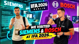 We Visited Siemens & Bosch at IFA 2026… The Future Is Here!