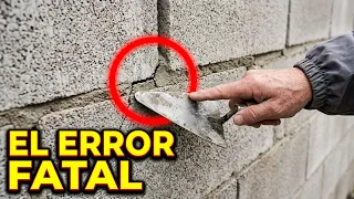BLOK de hormigón: El error que NADIE esta viendo