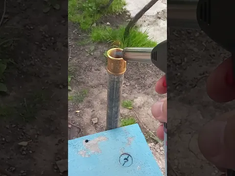 Be sure to remember this tip! How can I connect a PVC pipe to a Metal one? #shorts