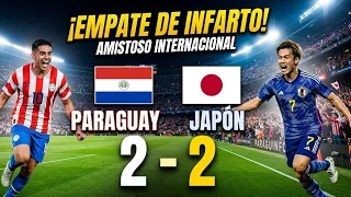 🇵🇾 ¡PARAGUAY 2-2 JAPÓN! 🇯🇵 ¡EMPATE DE INFARTO! 🔥